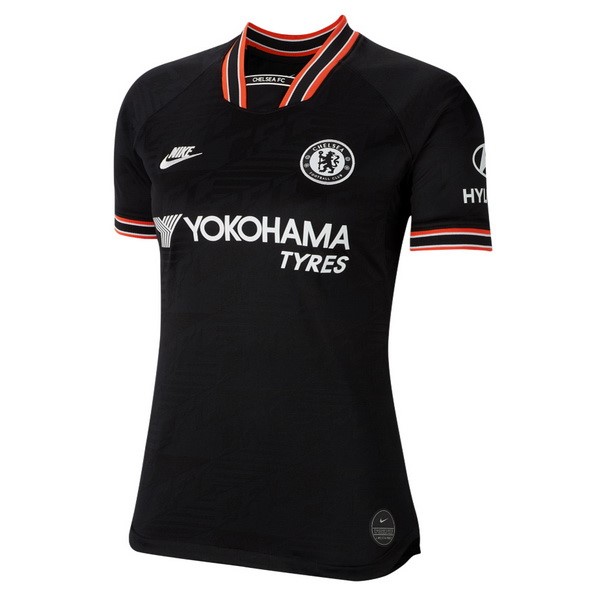 Trikot Chelsea Ausweich Damen 2019-20 Schwarz Fussballtrikots Günstig